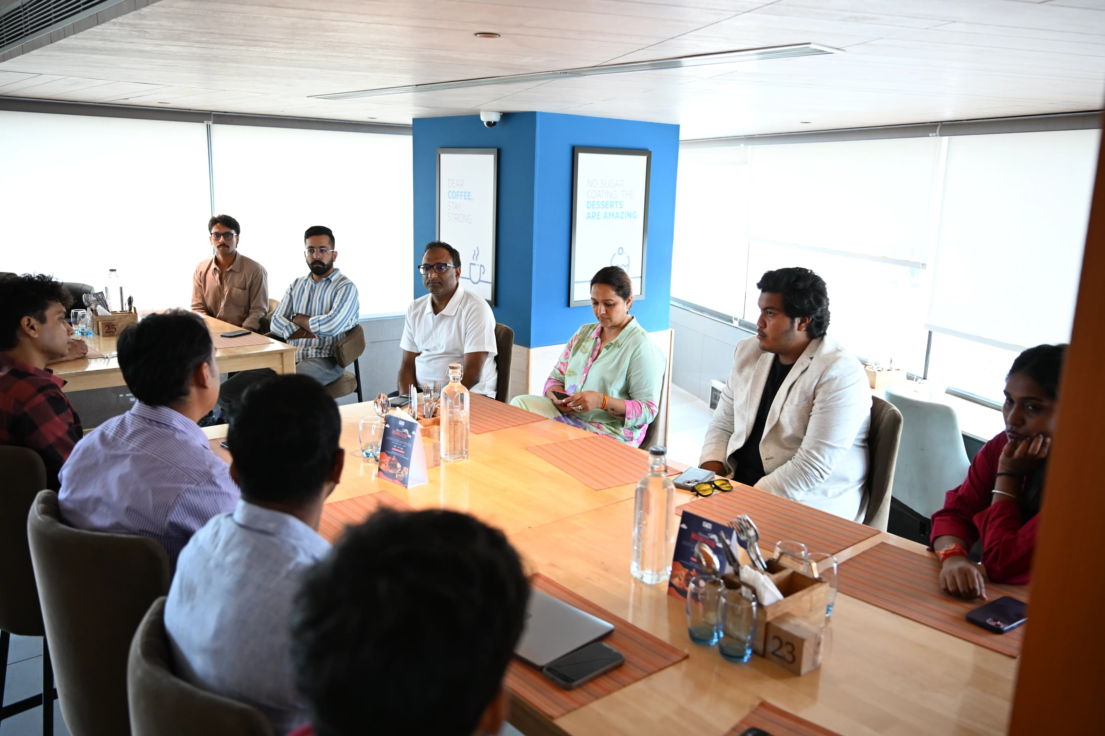 Fireside discussion with batch mentors