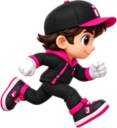 Studio i Official 3D Running Game Character